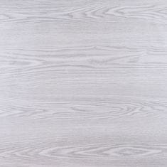 WOWO Samolepilna folija v roli furnir tapeta hrast srebrno siva 1,22x50m
