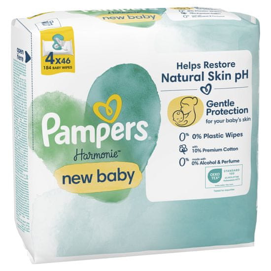 Pampers New Baby vlažni robčki, 184/1