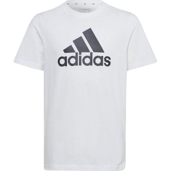 Adidas Majice bela Essentials Big Logo Cotton Tee Jr