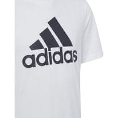Adidas Majice bela L Essentials Big Logo Cotton Tee Jr