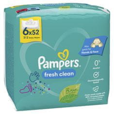 Pampers Fresh Clean vlažni robčki, 312/1