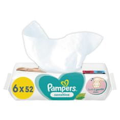 Pampers Sensitive vlažni robčki, 312/1