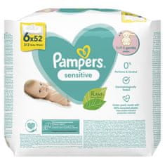 Pampers Sensitive vlažni robčki, 312/1