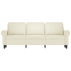Vidaxl Trosed krem 180 cm žamet