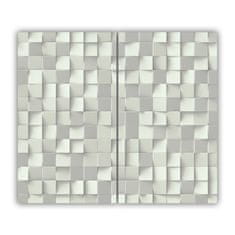 tulup.si Steklena podloga za rezanje Geometrijsko ozadje 60x52 cm