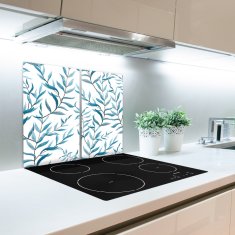 tulup.si Steklena podloga za rezanje Listi 2x30x52 cm