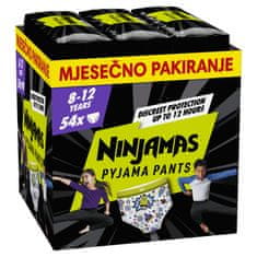 Pampers Ninjamas pižama hlače, za fante, 8-12 let, 54/1