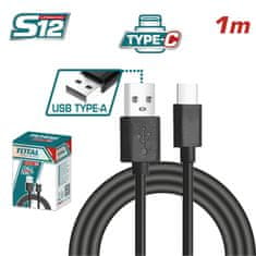 Total Kabel USB tipa A v tip C 1M / 3A (TIUCC01)