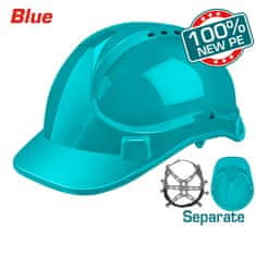 Total Varnostna čelada Modra /330g/HDPE (TSP2608)