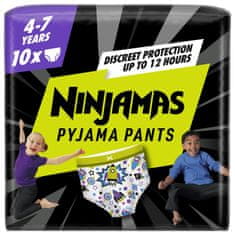 Pampers Ninjamas pižama hlače, za fante, 4-7 let, 10/1