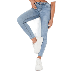 Dstreet Ženske hlače iz džinsa LAUSE modre barve uy1988 S