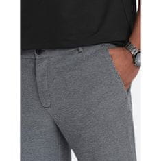 OMBRE Moške kratke hlače V2 OM-SRCS-0127 črna MDN124781 S