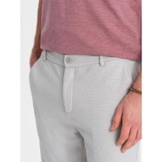 OMBRE Moške kratke hlače V5 OM-SRCS-0127 svetlo sive barve MDN124783 XXL