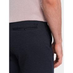 OMBRE Moške kratke hlače V1 OM-SRCS-0128 temno modre MDN124791 L