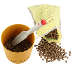 botle Glineni pesek za vrt in drenažo 10-20 mm 5L Pﬂanzgranulat glinena zrna za gojenje