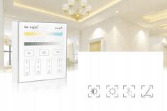 MiBoxer Stenski UPRAVLJALNIK Mi-light nadgradni MONO/CCT FUT-B2 