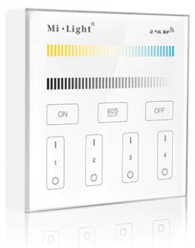 MiBoxer Stenski UPRAVLJALNIK Mi-light nadgradni MONO/CCT FUT-B2