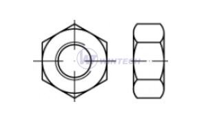STREFA Matica 6H za jeklene konstrukcije. DIN 6915 M30 / pakiranje po 1000 kosov
