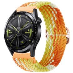 BStrap Elastic Nylon pašček za Xiaomi Watch S1 Active, fragrant orange