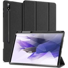 Dux Ducis Domo ovitek za Samsung Galaxy Tab S9 Plus, črna