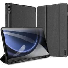 Dux Ducis Domo ovitek za Samsung Galaxy Tab S9 FE, črna