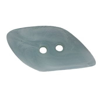 Gumb - 16x32 mm, svetlo modra