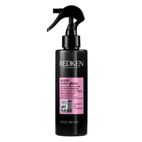 Redken Acidic Color Gloss Heat Protection Treatment sprej brez izpiranja za toplotno zaščito las za ženske