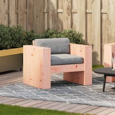 Greatstore Vrtni kavč 79x60x62 cm trden les douglas