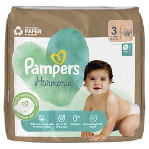  Pampers Harmonie plenice, 6-10 kg, 28/1 