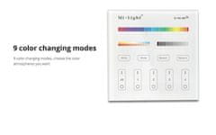 MiBoxer Stenski UPRAVLJALNIK Mi-light nadgradni RGB+CCT FUT-B4