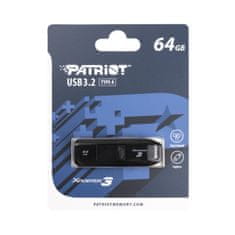 Patriot 64GB 80MB/s Xporter 3 USB 3.2 Gen 1 spominski ključek