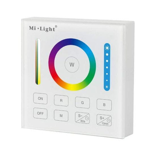 MiBoxer Stenski UPRAVLJALNIK Mi-light nadgradni SMART RGB/RGBW/RGB+CCT 1-cona FUT-B0