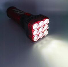 Hitelektro Aku. LED +COB solarna ročna svetilka 1200mAh USB