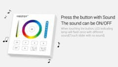 MiBoxer Stenski UPRAVLJALNIK Mi-light nadgradni SMART RGB/RGBW/RGB+CCT 1-cona FUT-B0 
