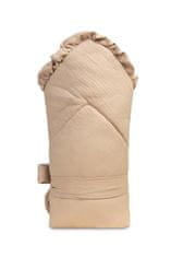 Sensillo Spalna vreča za dojenčke bež mušelinski stožec 90x90