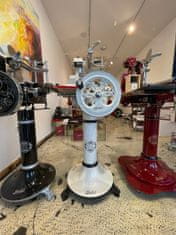 BERKEL Ročni rezalnik Flywheel VOLANO B2 NEW Metalno Bel s podstavkom Ferrari Fuji White - UNIKAT