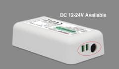 SET za MONO LED trak RF2.4G DC12-24V 6A/kanal daljinski upravljalnik + kontroler FUT021 