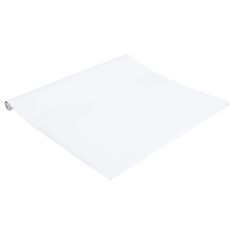 shumee Nalepka za pohištvo samolepilna mat bela 90x500 cm PVC