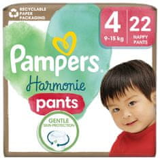 Pampers Harmonie hlačne plenice, 9-15 kg, 22/1