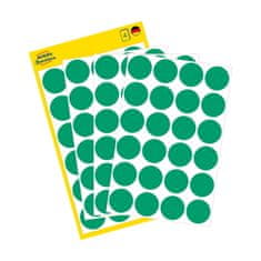 Avery Zweckform okrogle markirne etikete 3006, fi 18 mm, zelene
