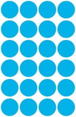Avery Zweckform okrogle markirne etikete 3005, fi 18 mm, modre