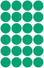 Avery Zweckform okrogle markirne etikete 3006, fi 18 mm, zelene