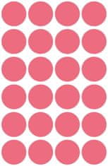 Avery Zweckform okrogle markirne etikete 3172, fi 18 mm, svetlo rdeče