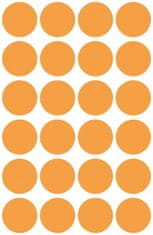 Avery Zweckform okrogle markirne etikete 3172, fi 18 mm, svetlo oranžne