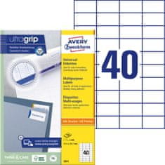 Avery Zweckform univerzalne etikete 3651, 52.5 x 29.7 mm, Ultragrip, 4000 etiket/zavitek
