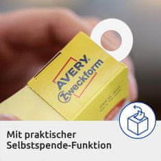 Avery Zweckform etikete za ojačitev lukenj 3510, transparentne, fi 13 mm