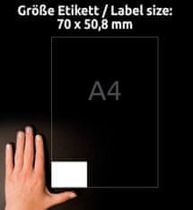 Avery Zweckform univerzalne etikete 3669, 70 x 50.8 mm, Ultragrip, 1500 etiket/zavitek