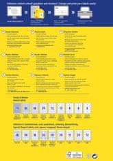 Avery Zweckform okrogle etikete 6225-10, premer 51 mm, 150 etiket/zavitek, A4, za tiskanje