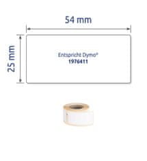 Avery Zweckform etikete na kolutu A1976411, 25 x 54 mm, 160 etiket/kolutu, za Dymo tiskalnike
