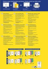 Avery Zweckform etikete za registratorje L4761-10, 192 x 61 mm, 40 etiket/zavitek, A4, za tiskanje
